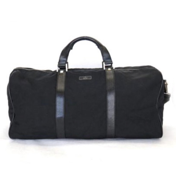 Gucci Nylon x Leather Boston 2way Duffle - Picture 1 of 6
